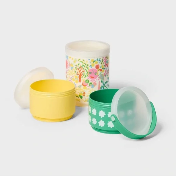 NEW Roller Rabbit x Target Stackable Snacklebox - Picture 3 of 4